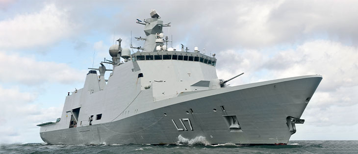 Two ships of the ABSALON-class entered service in 2005 and deployed for ...